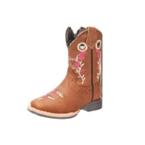 Bota Rodeo Baby Crazy Tang Flores