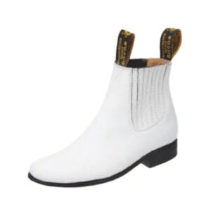 Botin Flor Entera Blanco
