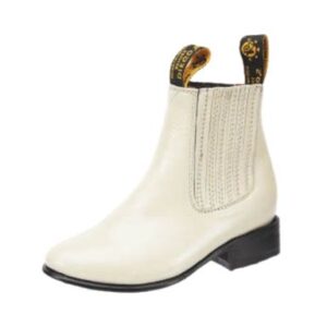 Botin Flor Entera Hueso